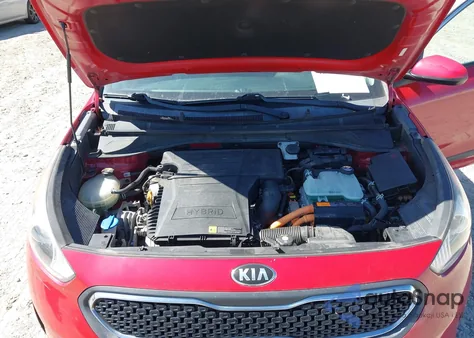 2017 Kia Niro Lx from USA, damaged, VIN KNDCB3LC3H5073246